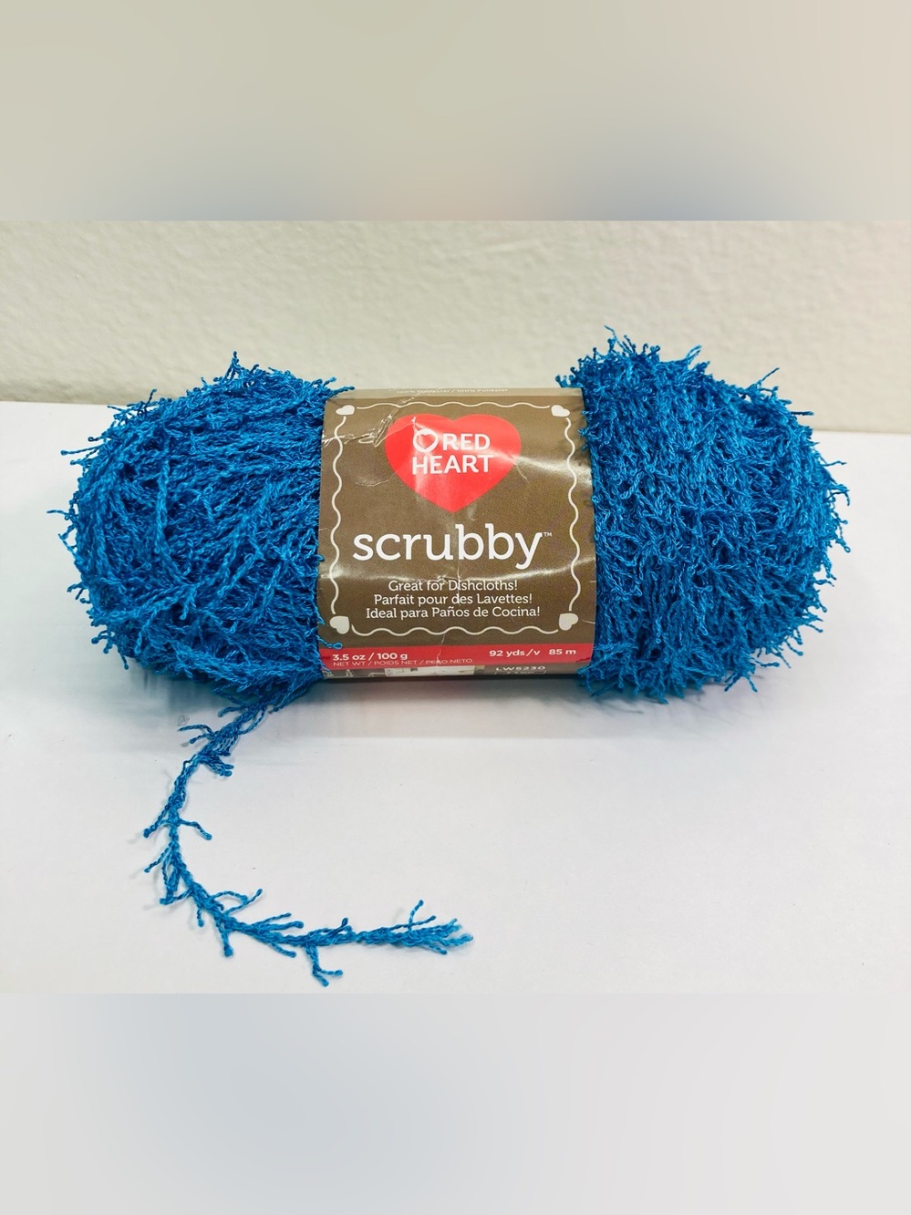 NEW 100g Red Heart Scrubby Yarn Color: Ocean